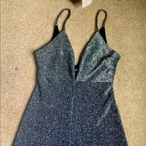 Glitter Wide Leg Jumpsuit